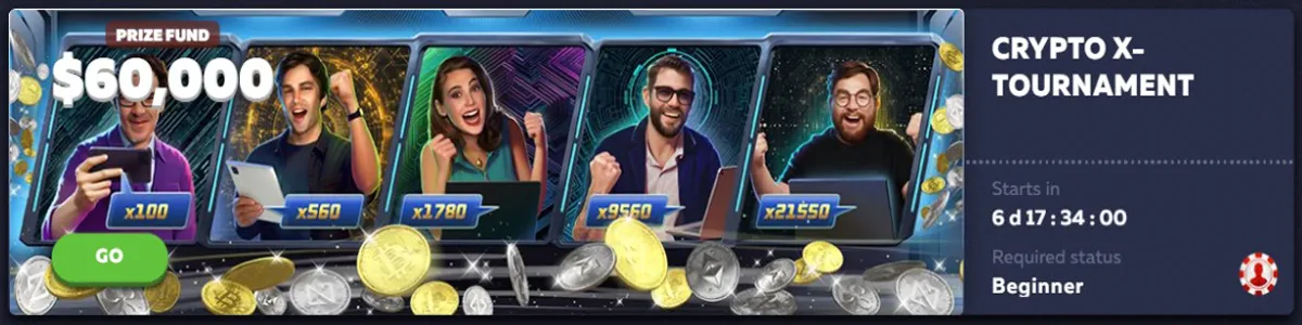 Crypto X Turnier bei Vavada