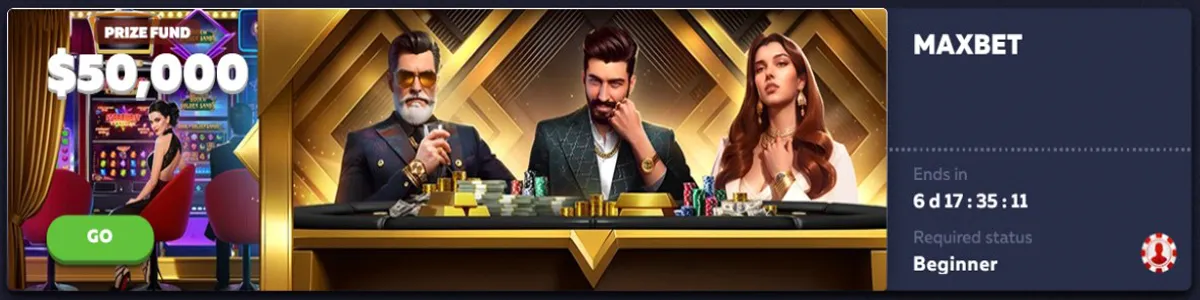 MaxBet-Challenge bei Vavada